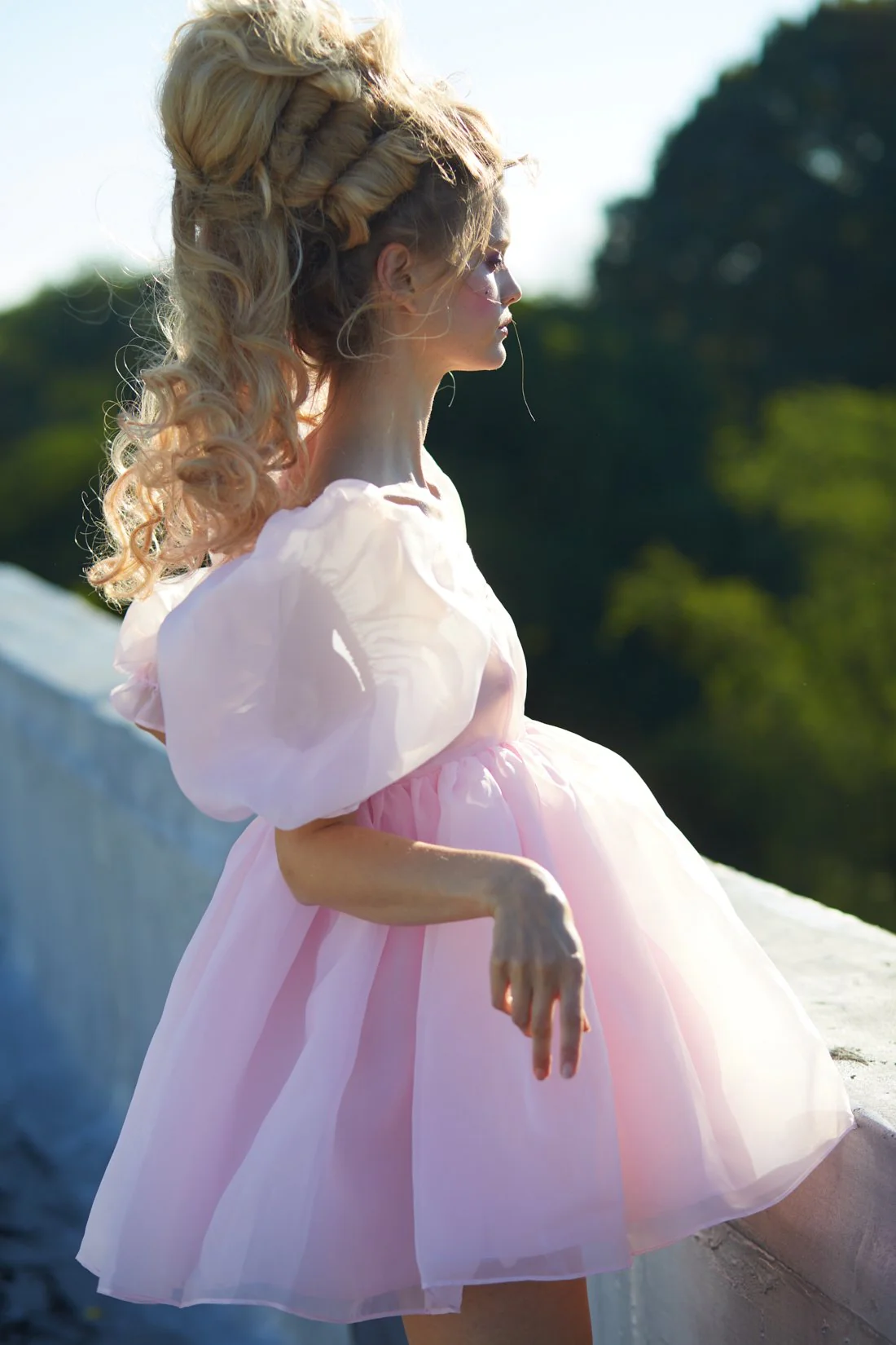 The Angel Delight Puff Dress - Image 3
