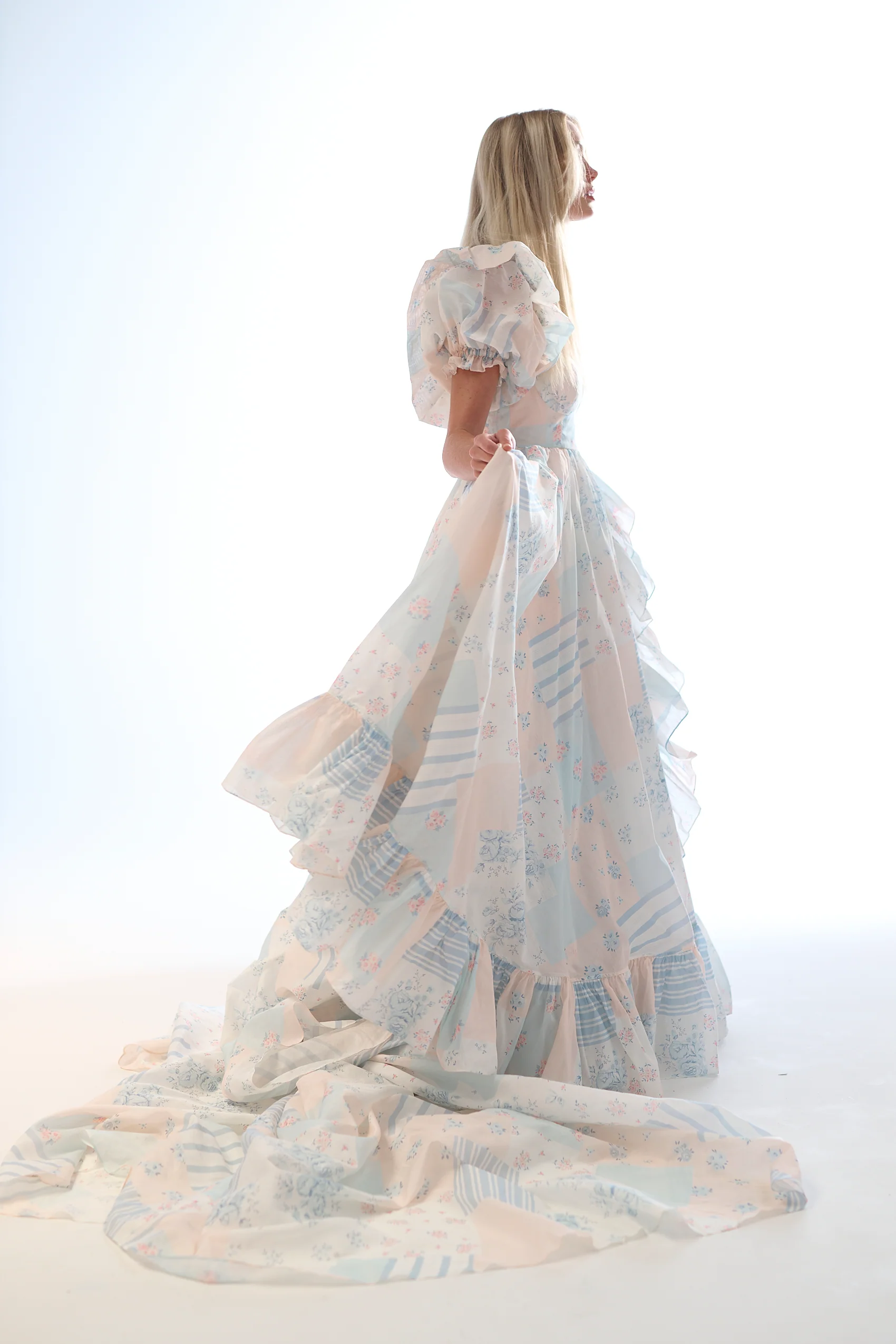 The Babysitter Silk Organdy In Bloom Gown - Image 11