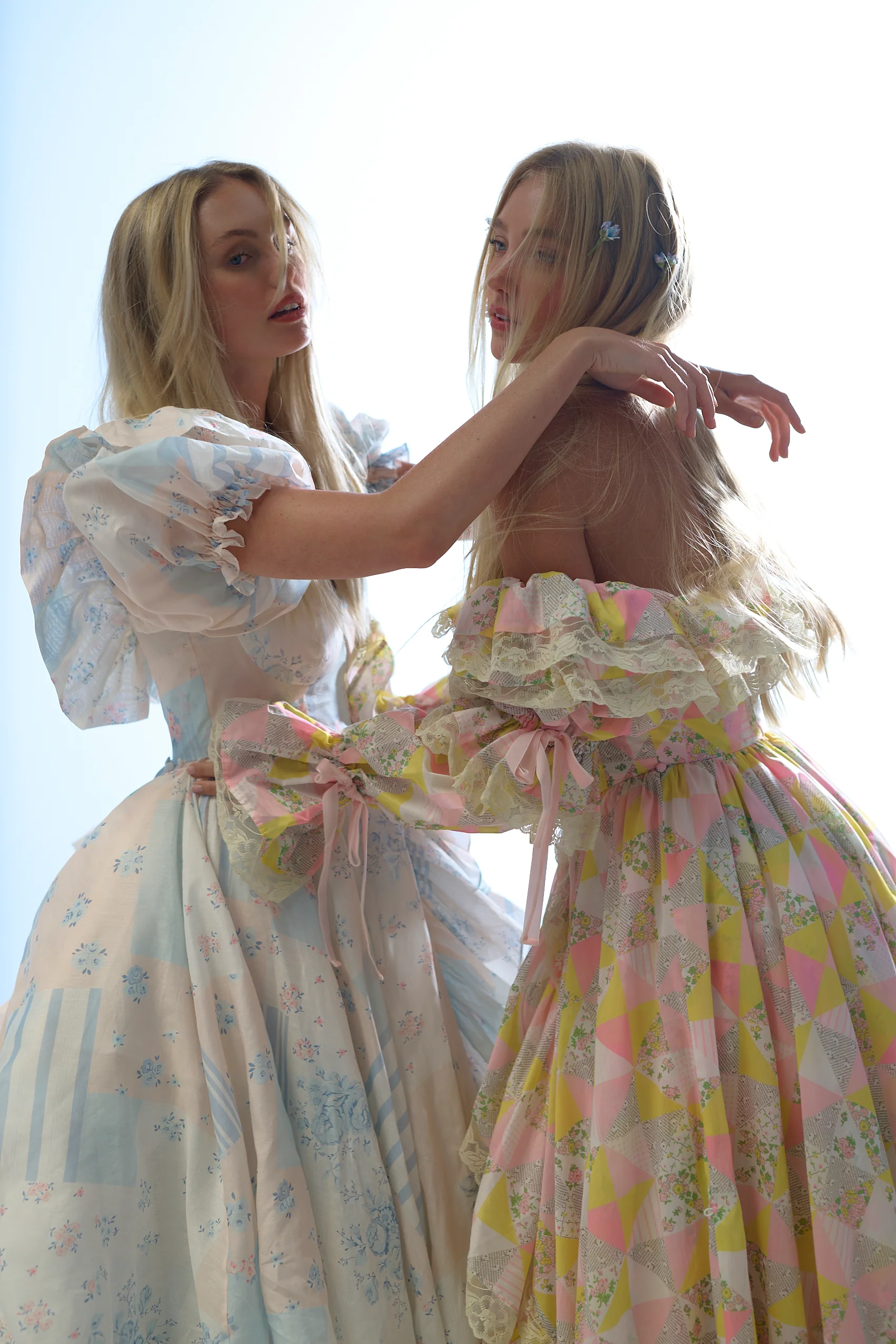 The Babysitter Silk Organdy In Bloom Gown - Image 18