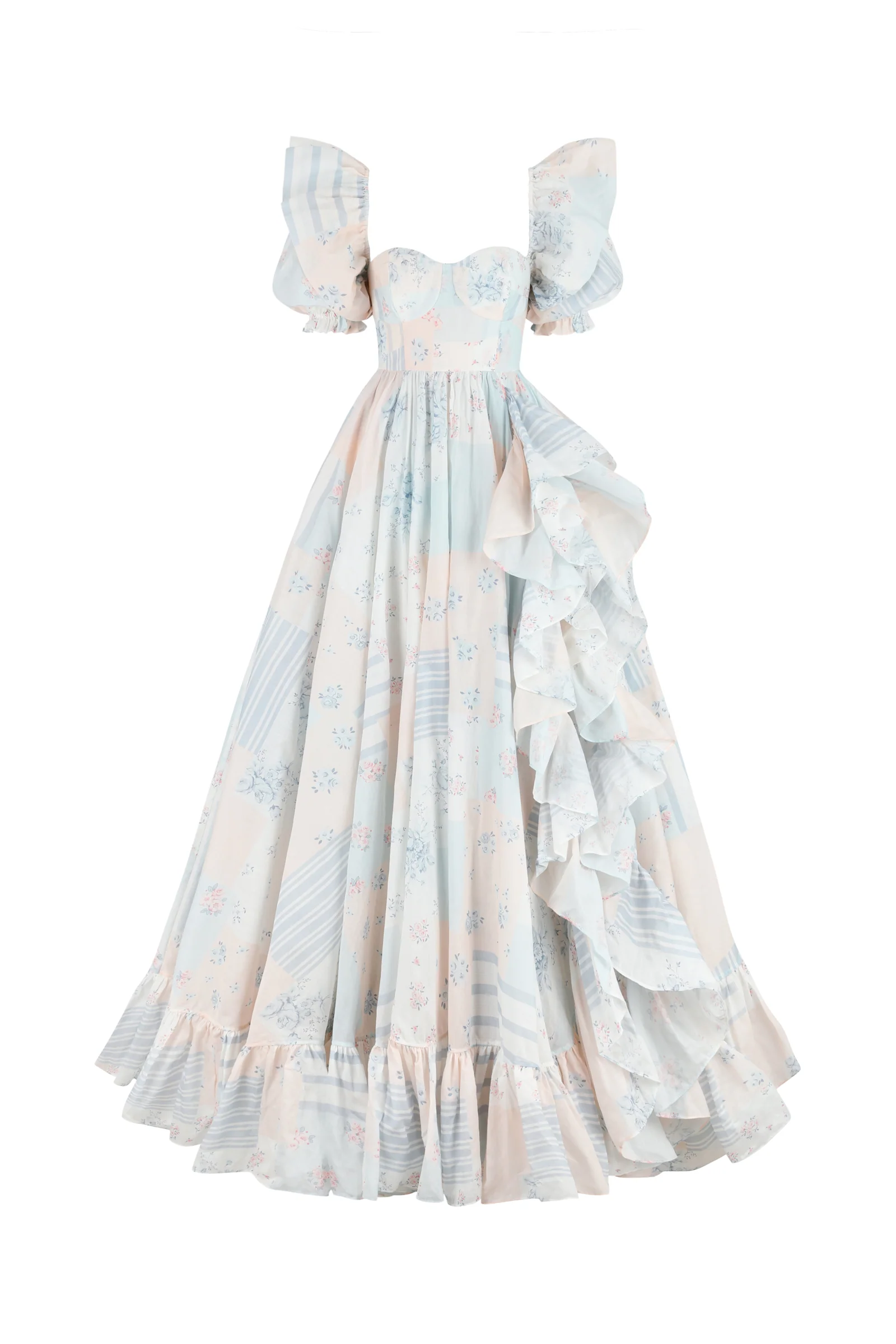 The Babysitter Silk Organdy In Bloom Gown - Image 3