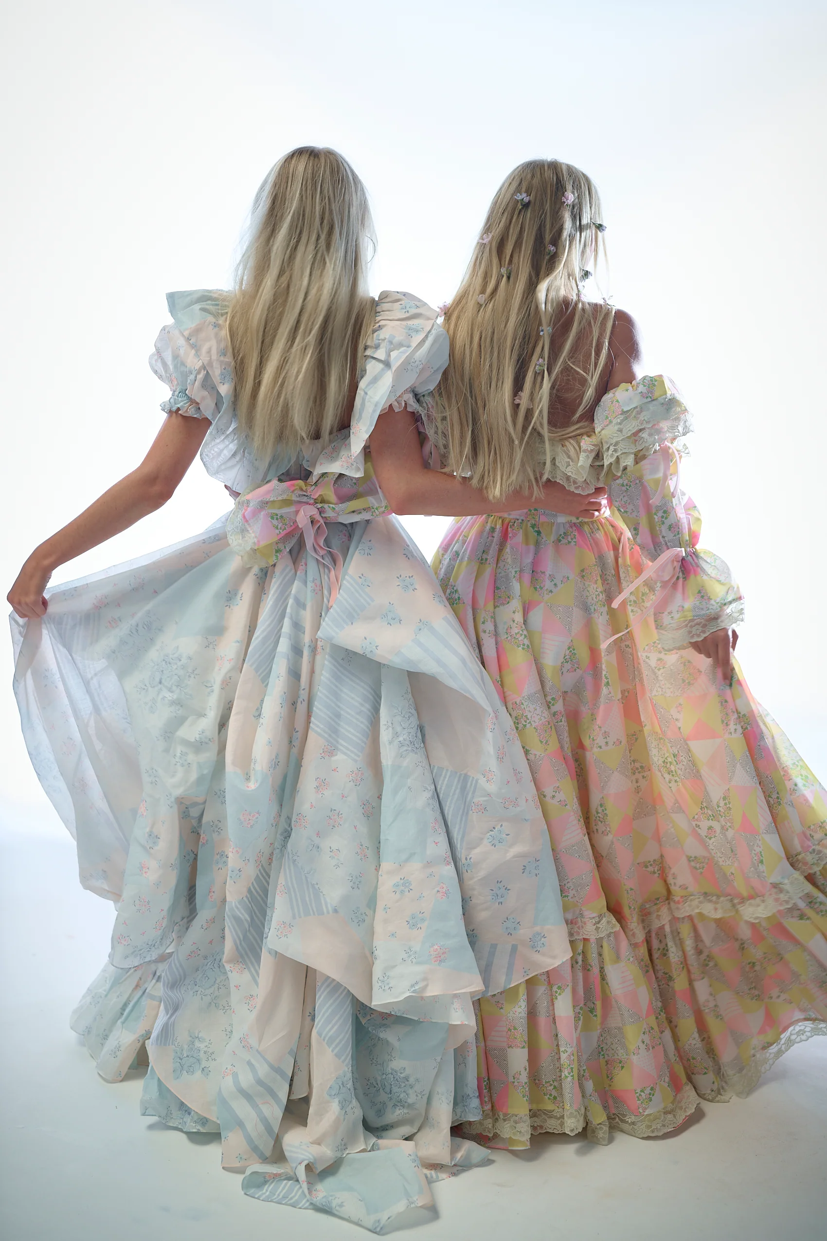 The Babysitter Silk Organdy In Bloom Gown - Image 34