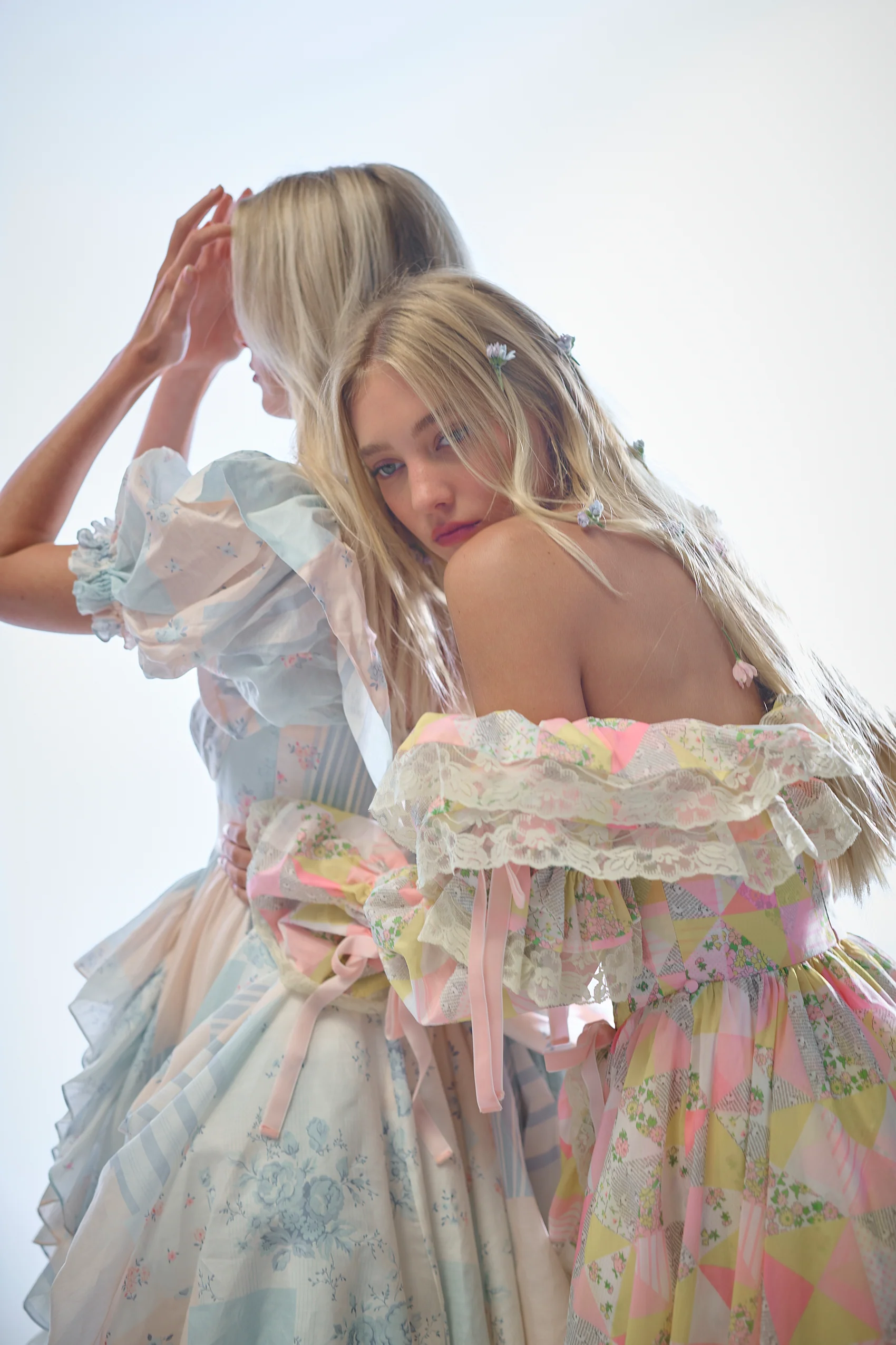 The Babysitter Silk Organdy In Bloom Gown - Image 37