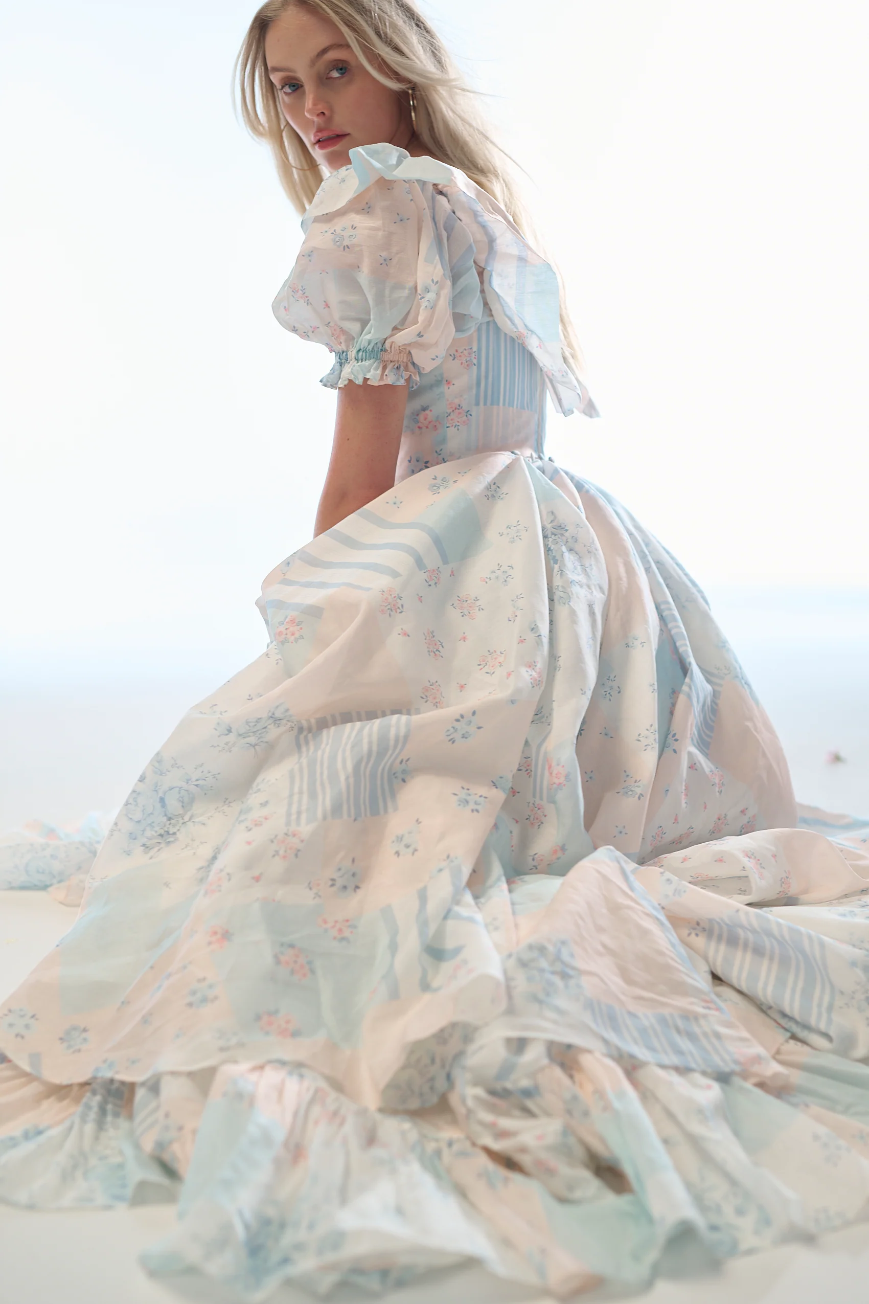 The Babysitter Silk Organdy In Bloom Gown - Image 47