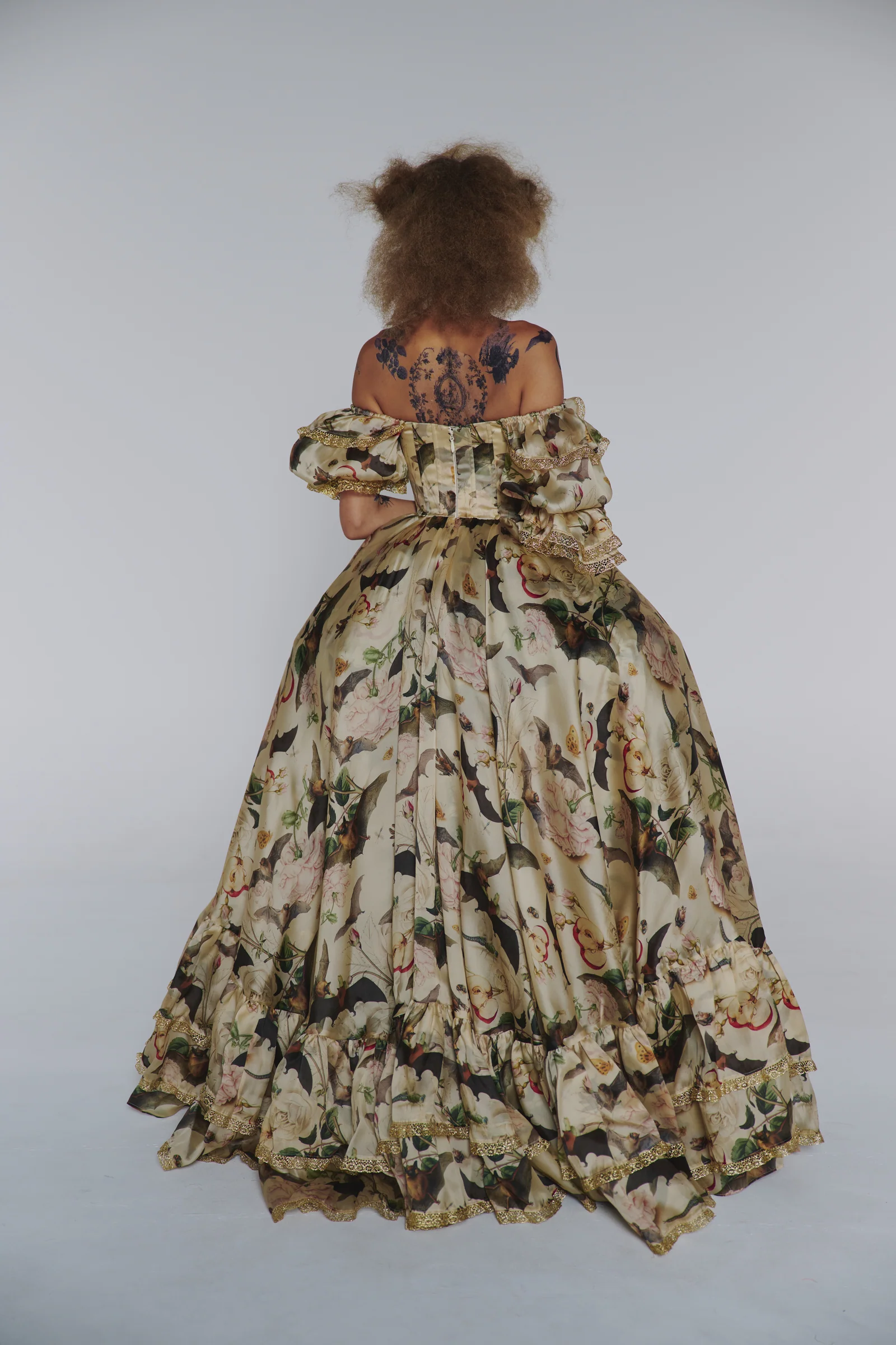 The Bats and the Bees Silk Courtesan Gown - Image 22