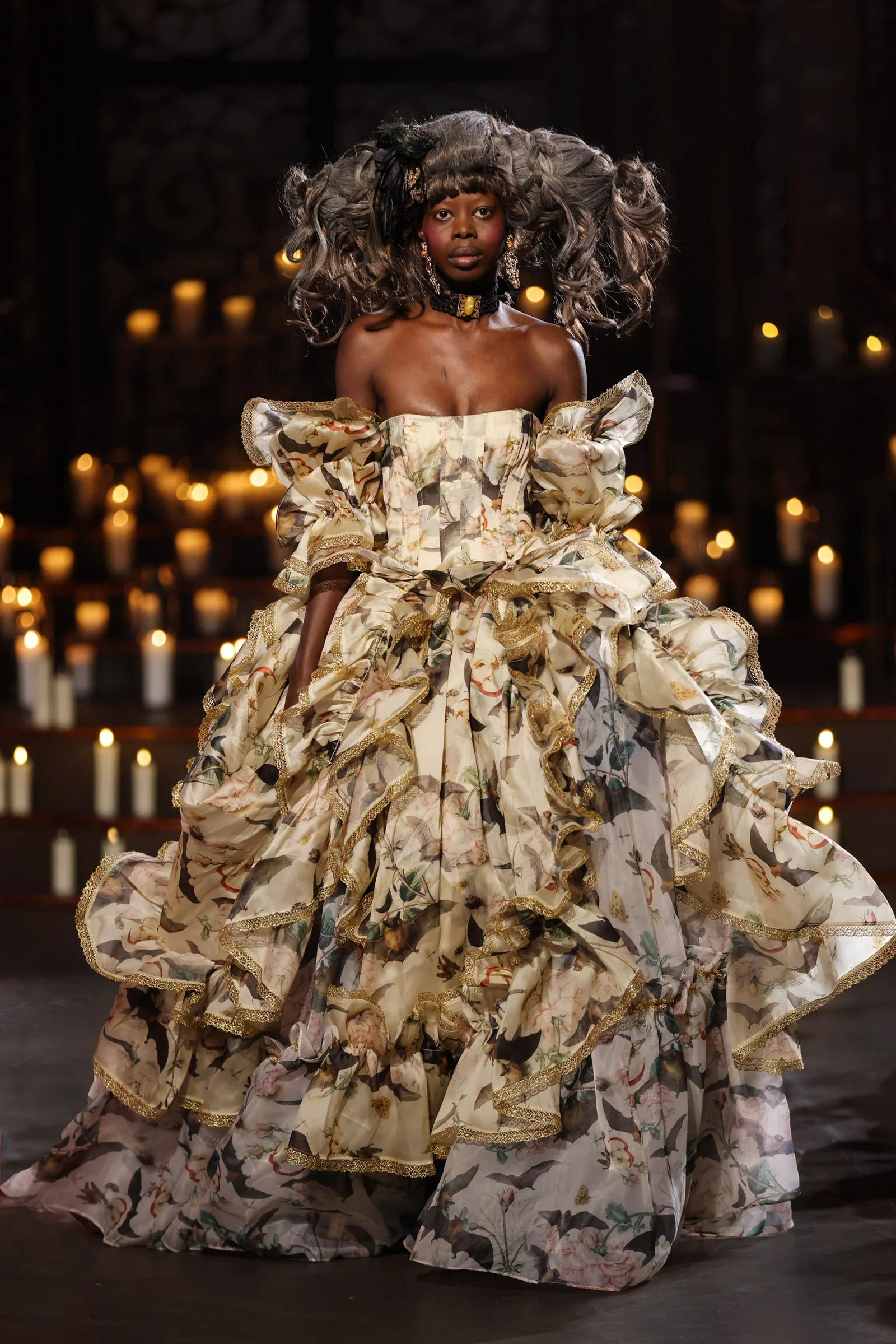 The Bats and the Bees Silk Courtesan Gown - Image 36