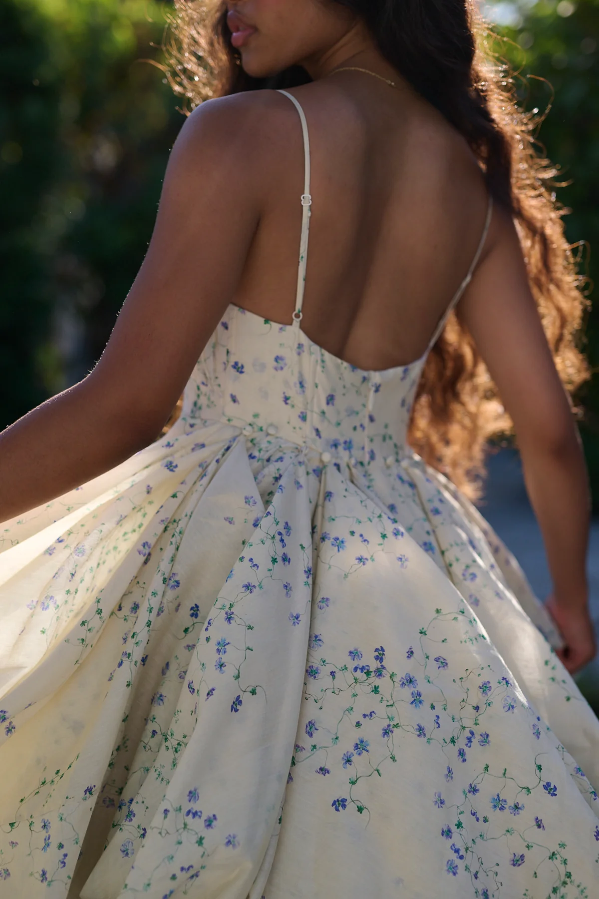 The Blue Vine Roman Holiday Gown - Image 12