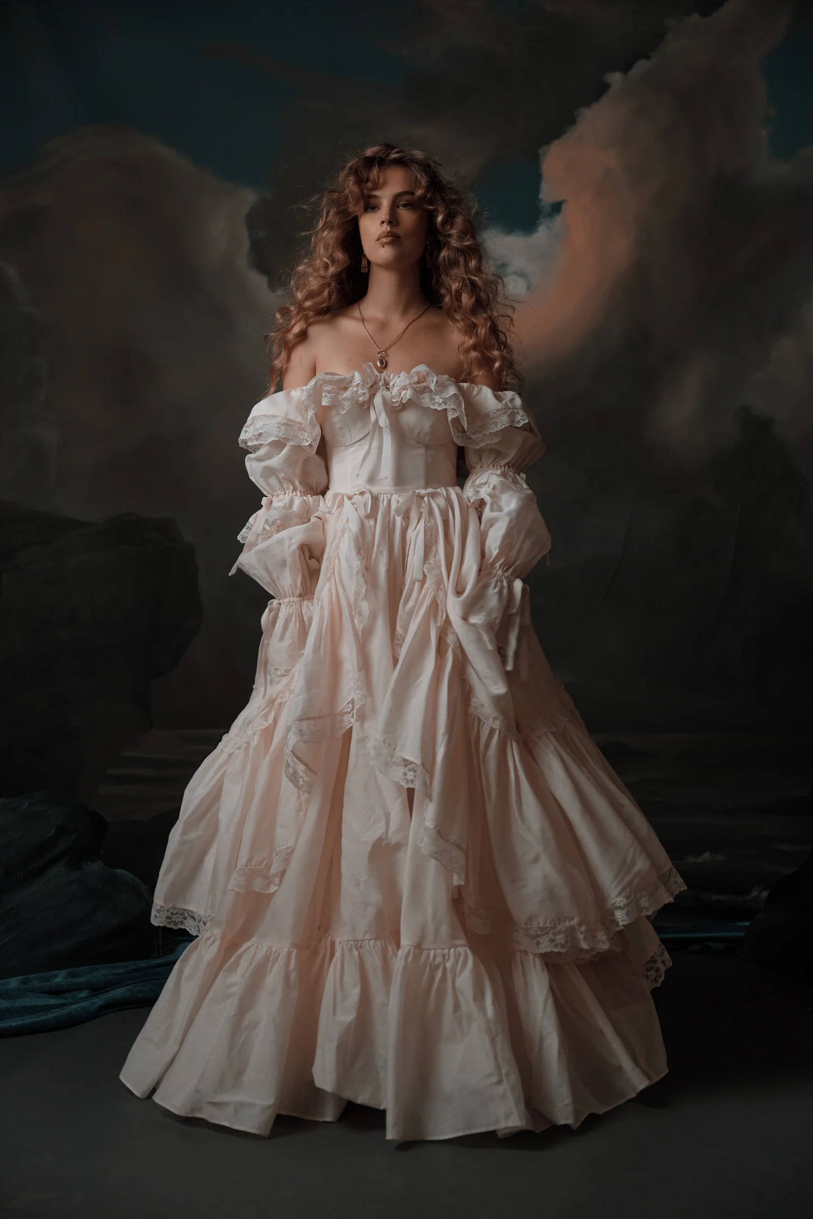 The Blush Silk Organdy Waltz Gown - Image 26