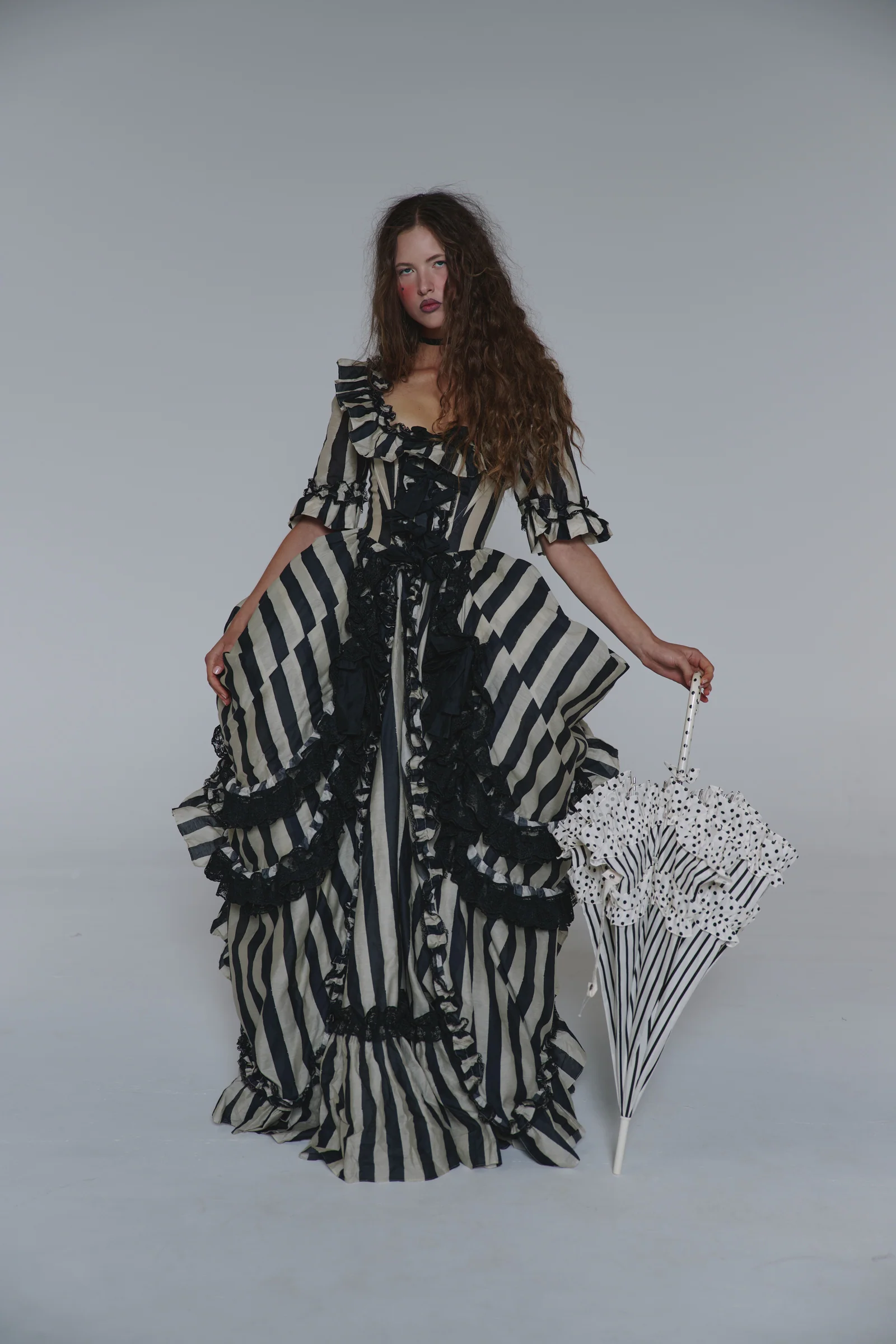 The Buccaneer Silk Organdy Antoinette Gown - Image 12