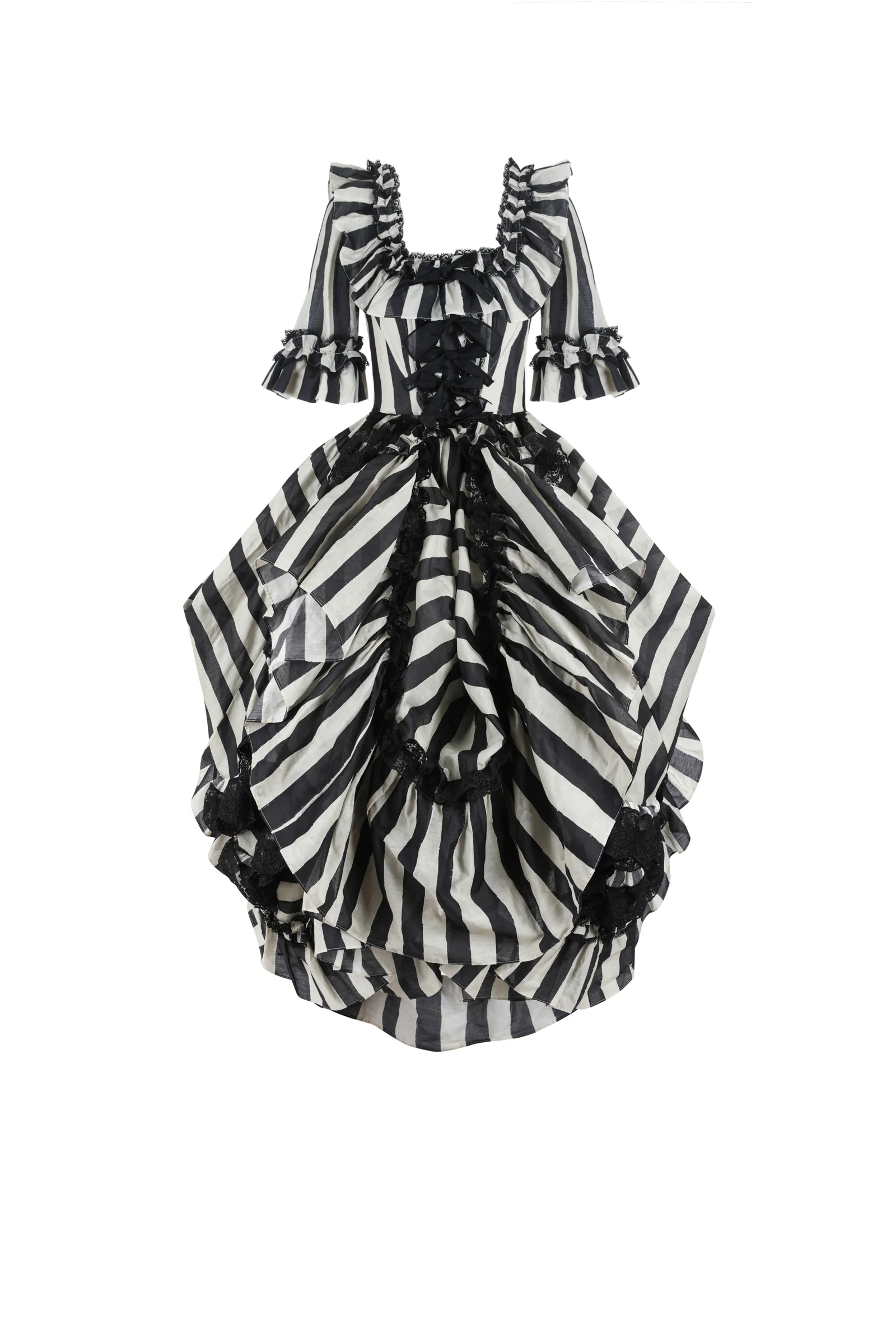 The Buccaneer Silk Organdy Antoinette Gown - Image 8