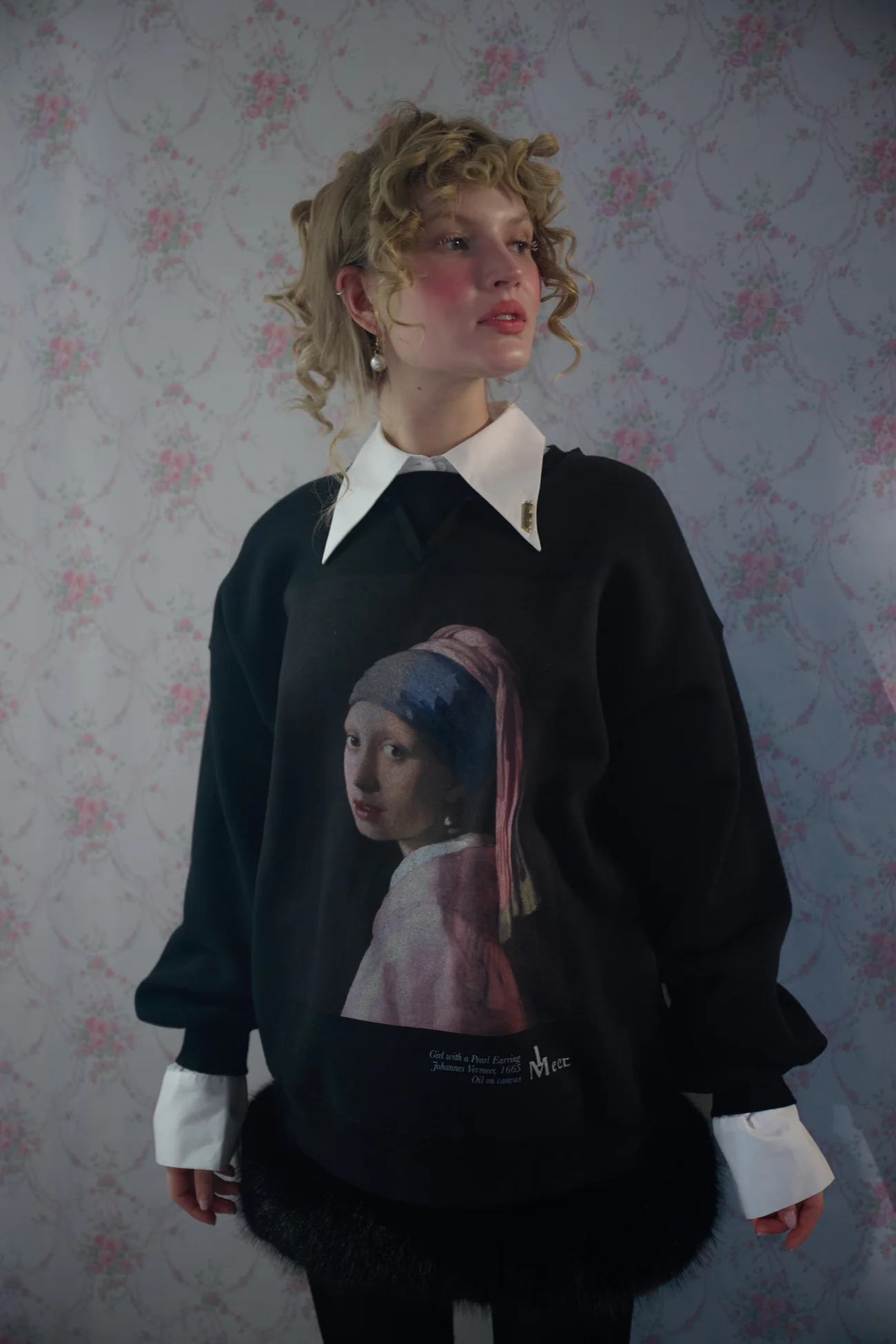 The Girl With The Pearl Earring Winter Sweater - Image 4