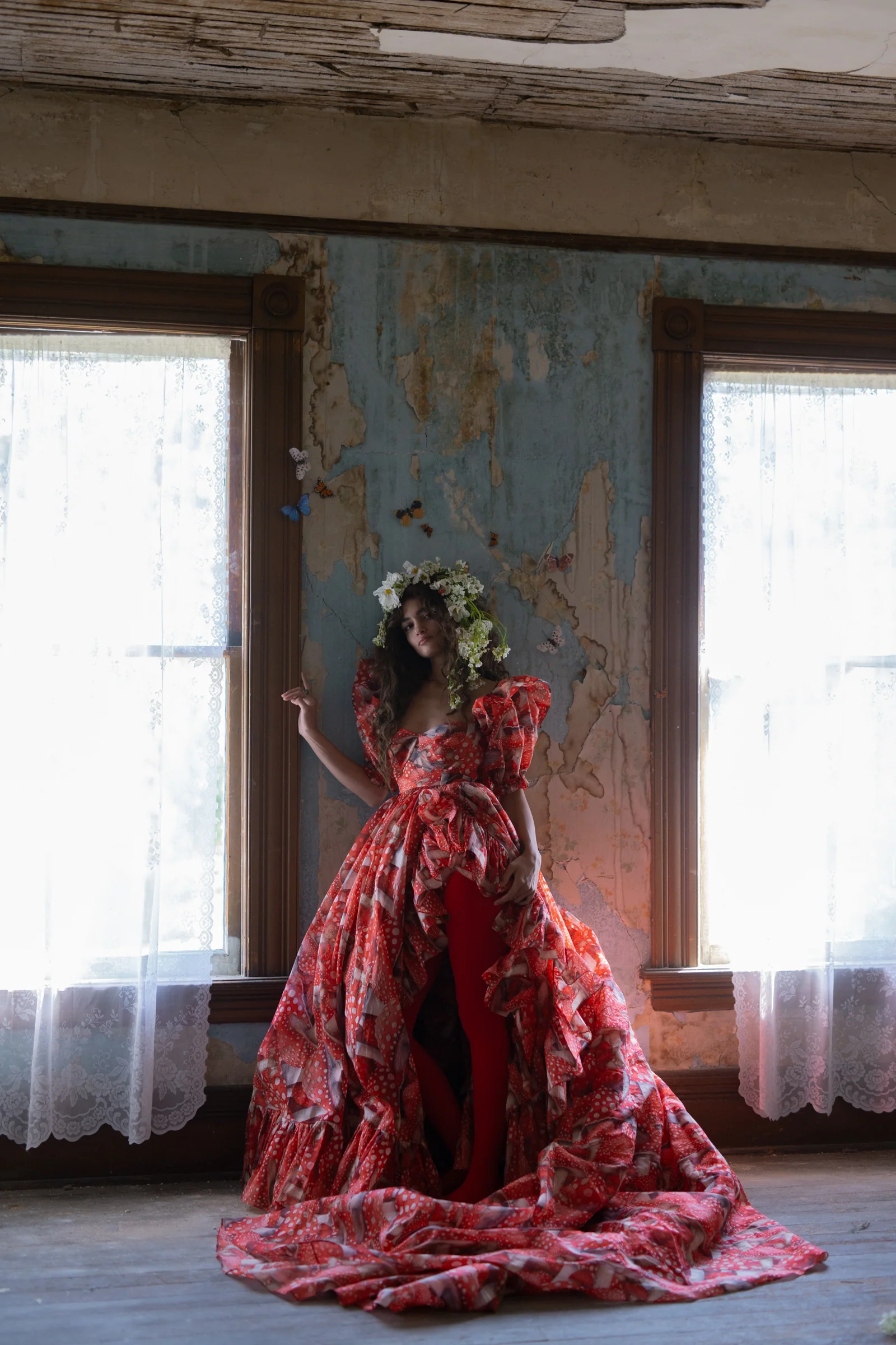 The Toadstool In Bloom Bridal Gown - Image 11